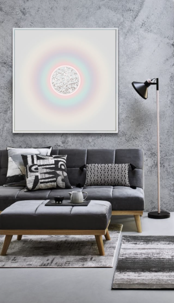 Lauren Baker - Auric Field Pearl (Diamond Dust), 2021