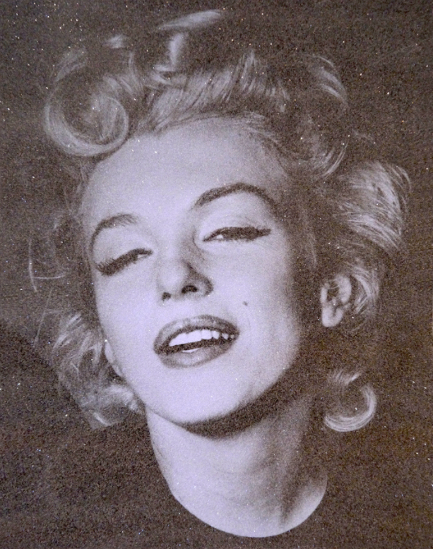 David Studwell - Marilyn Monroe - Powder Blue - Diamond Dust