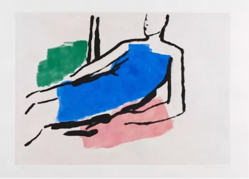 Victoria Achache - Woman In Blue