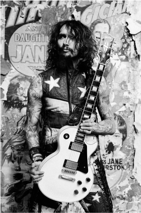 Justin Hawkins (The Darkness) - 25.5 x 20.5cms