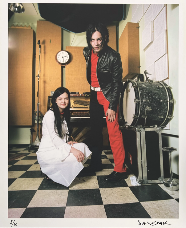 The White Stripes - Foam Mounted Exhibition Print - 51 x 61cms