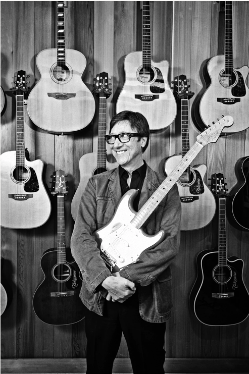 Hank Marvin- B & W, 100cm x 70cm
