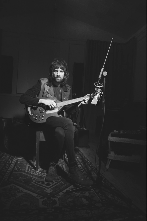 Serge Pizzorno (Kasabian)- B & W, 100cm x 70cm