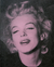 David Studwell - Marilyn Monroe - Magenta Pink - Diamond Dust