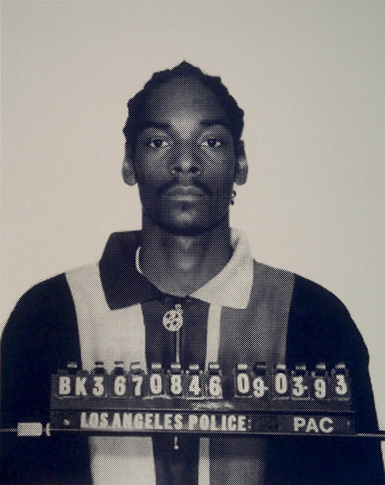David Studwell - Snoop Dog II (Blue on Silver)