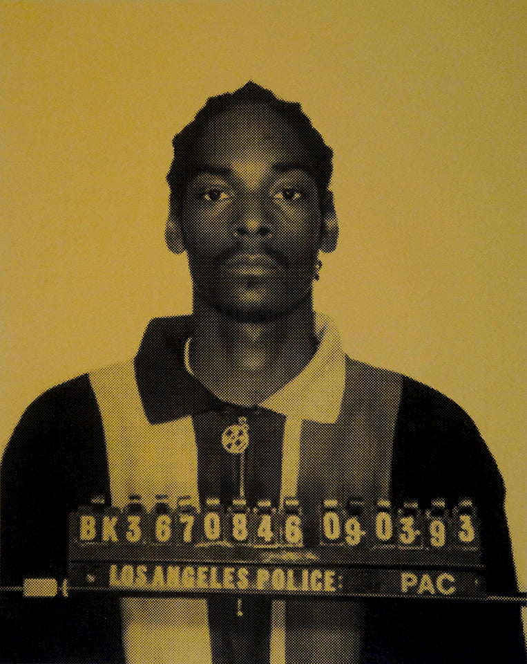 David Studwell - Snoop Dog I (Black On Gold)