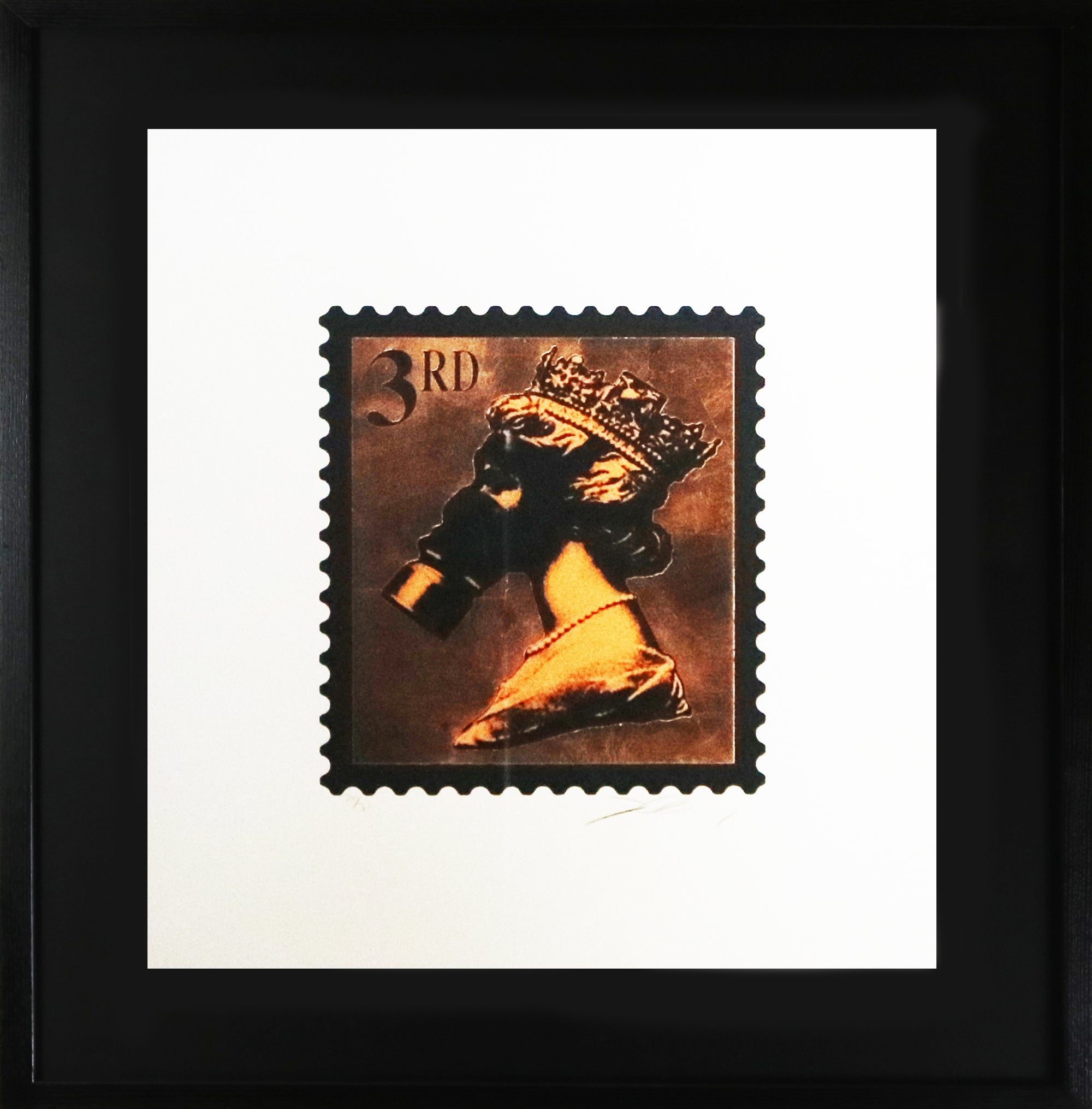 Jimmy Cauty - Stamps Of Mass Destruction 10 Years On Legacy Edition (Bronze) (Framed)