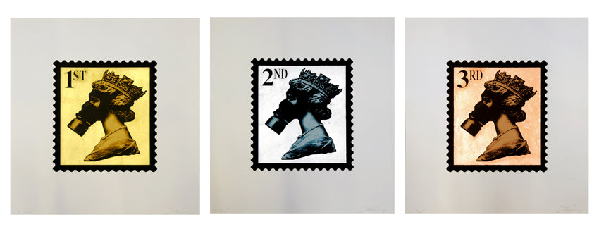 Jimmy Cauty - Stamps of Mass Destruction 10 Years On Legacy Edition (Bronze, Silver and Gold Set)