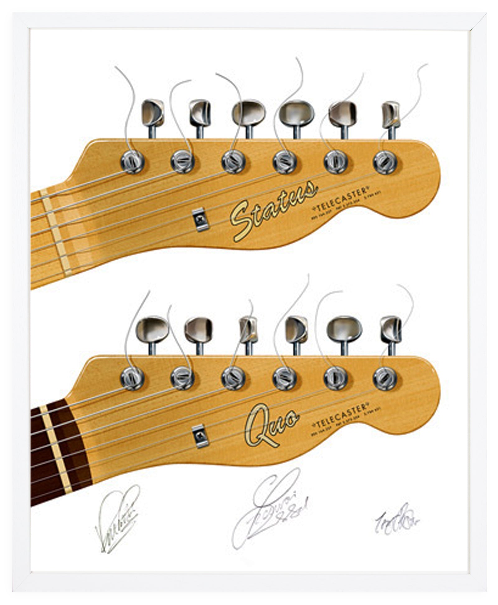 Terry Pastor - Status Quo (Framed)