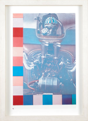 Eduardo Paolozzi - Synthetic Sirens in Pink Light District (Framed)