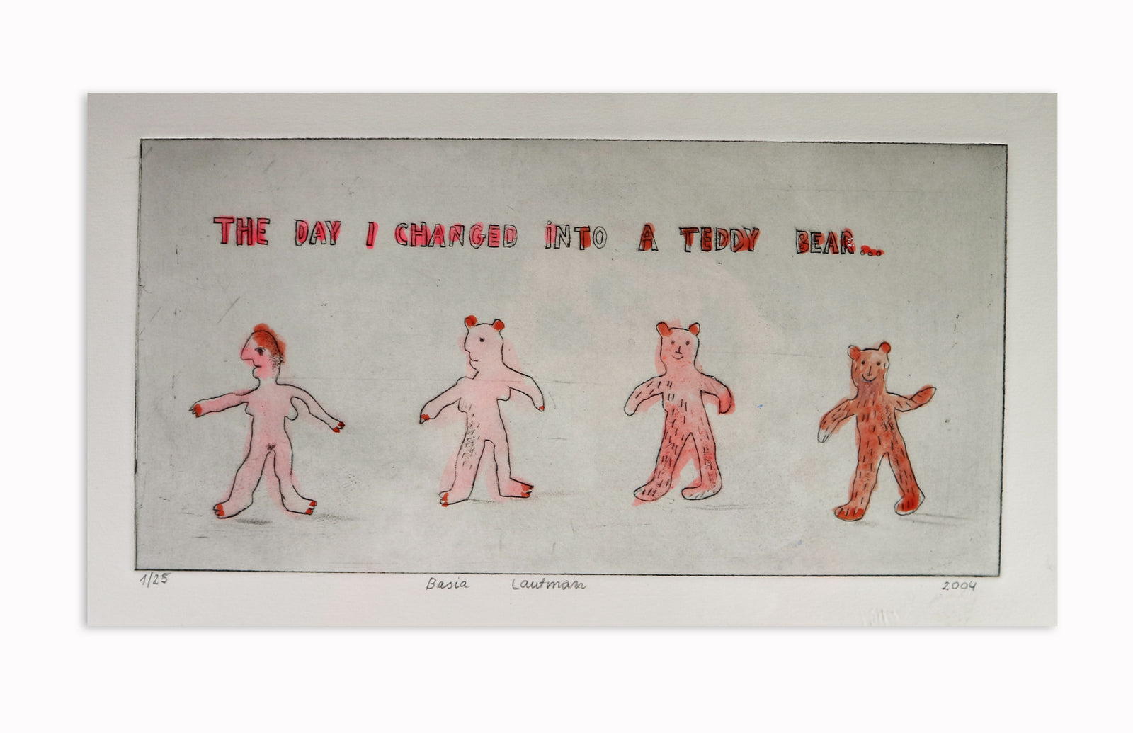 Basia Lautman - The Day I Changed Into A Teddy Bear