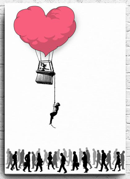 The Rebel Bear - The Rescue (Canvas)