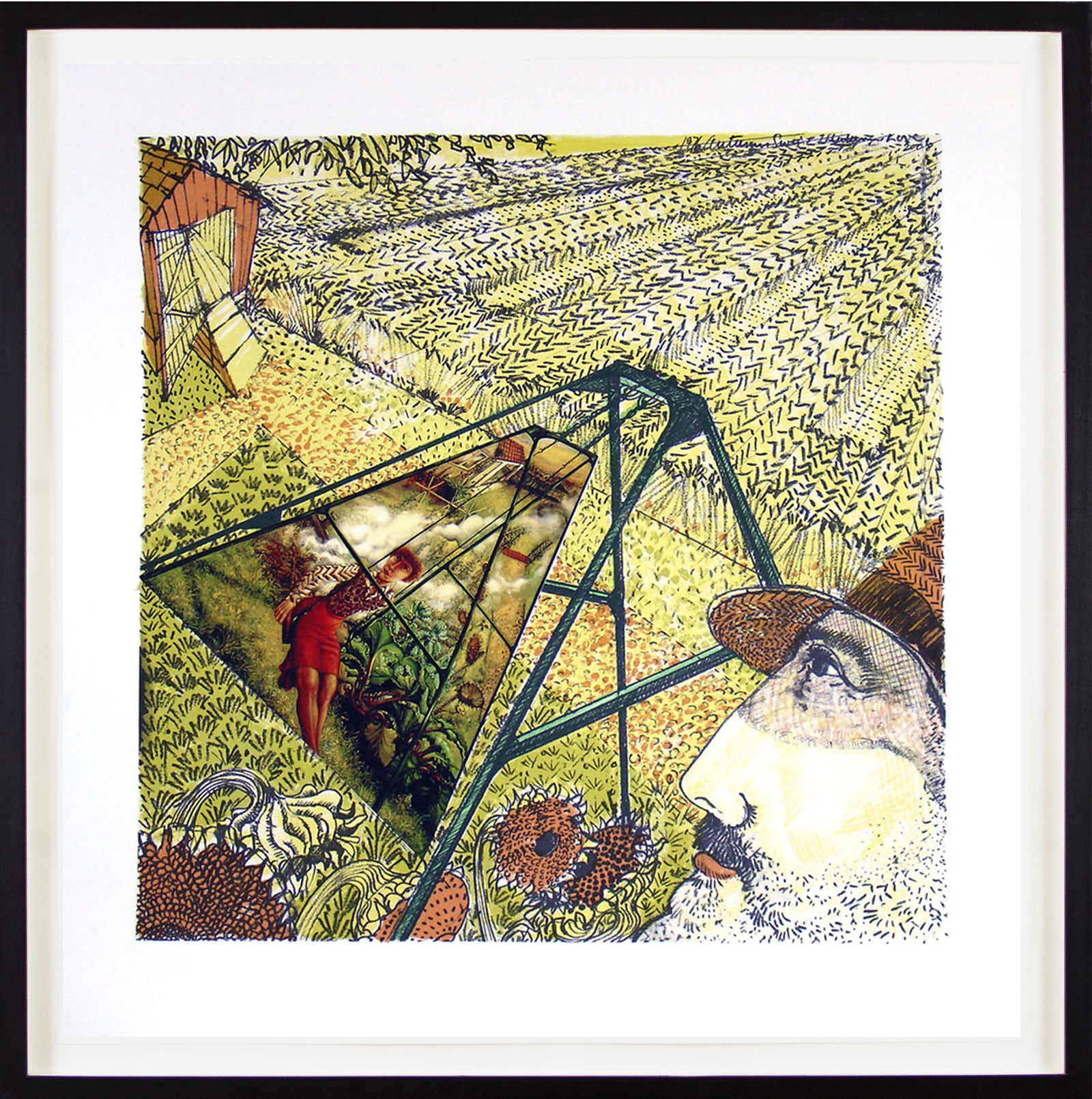 Anthony Green RA - The Swing (Framed)