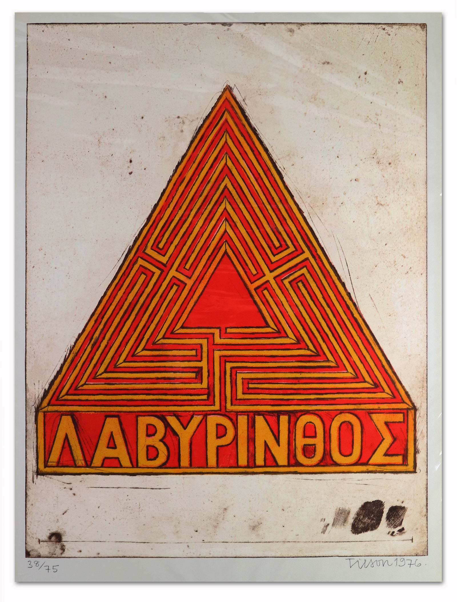 Joe Tilson - Untitled