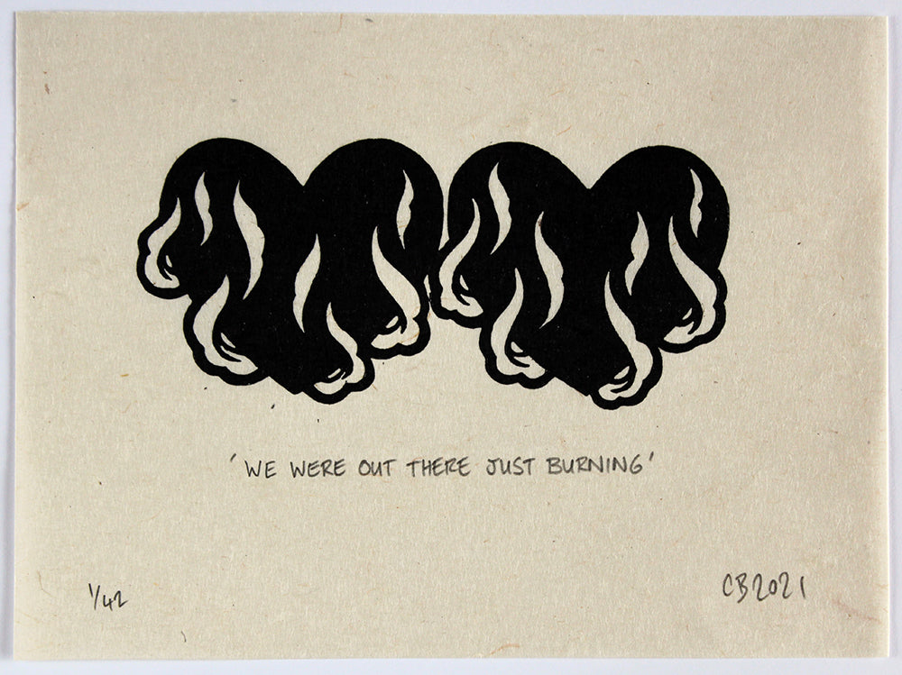 Chris Bourke - We Were Out There Just Burning