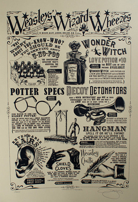 Barry D Bulsara - Weasley's Wheezes