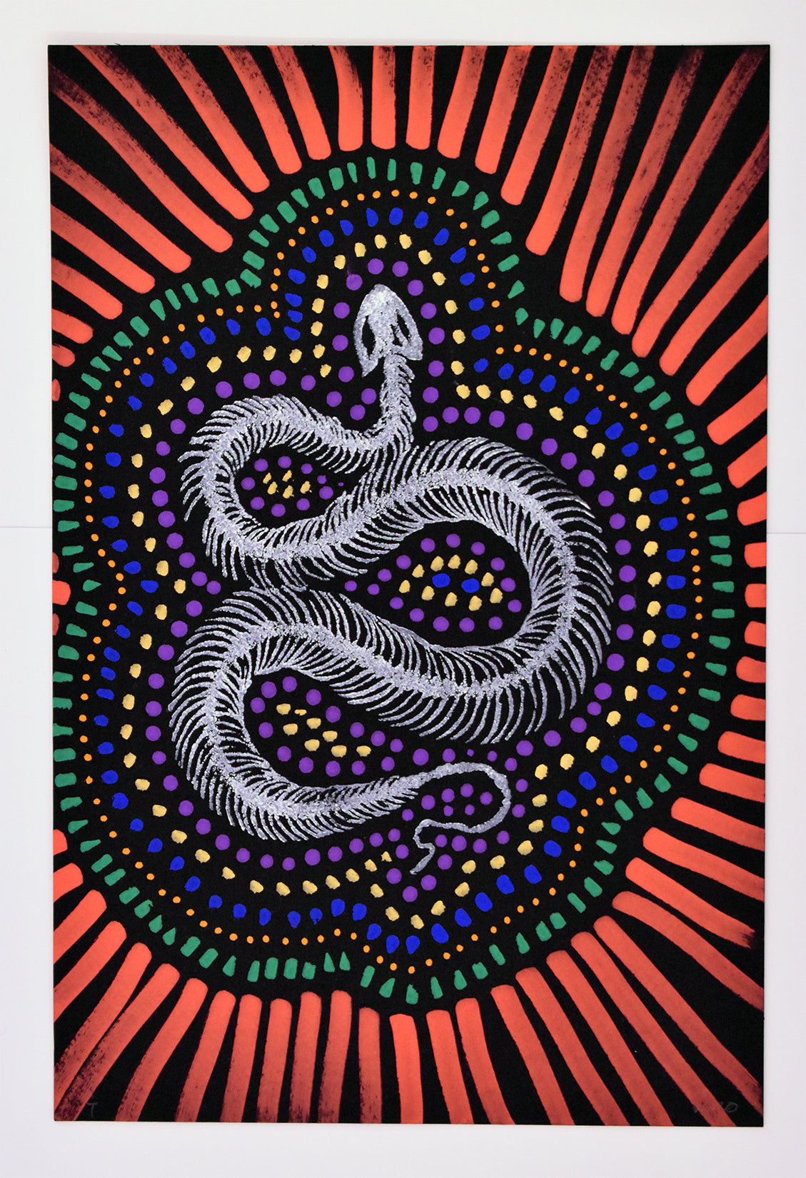 Will Wright - WYRM - Hand Finished POSCA Marker and Hand Painted