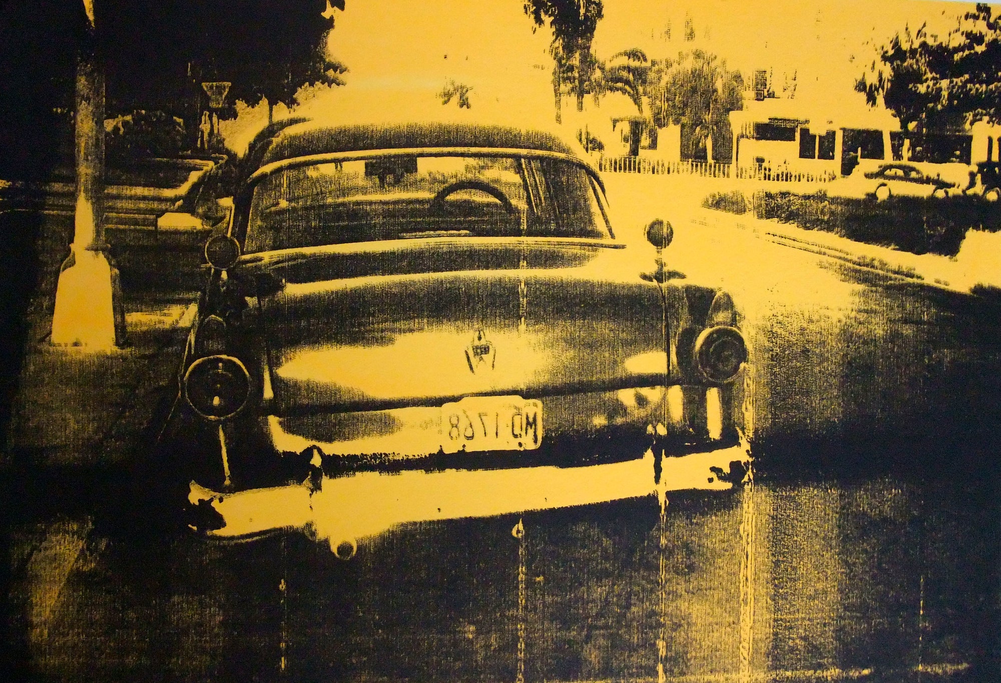 David Studwell - Yellow Car (Havana Series)