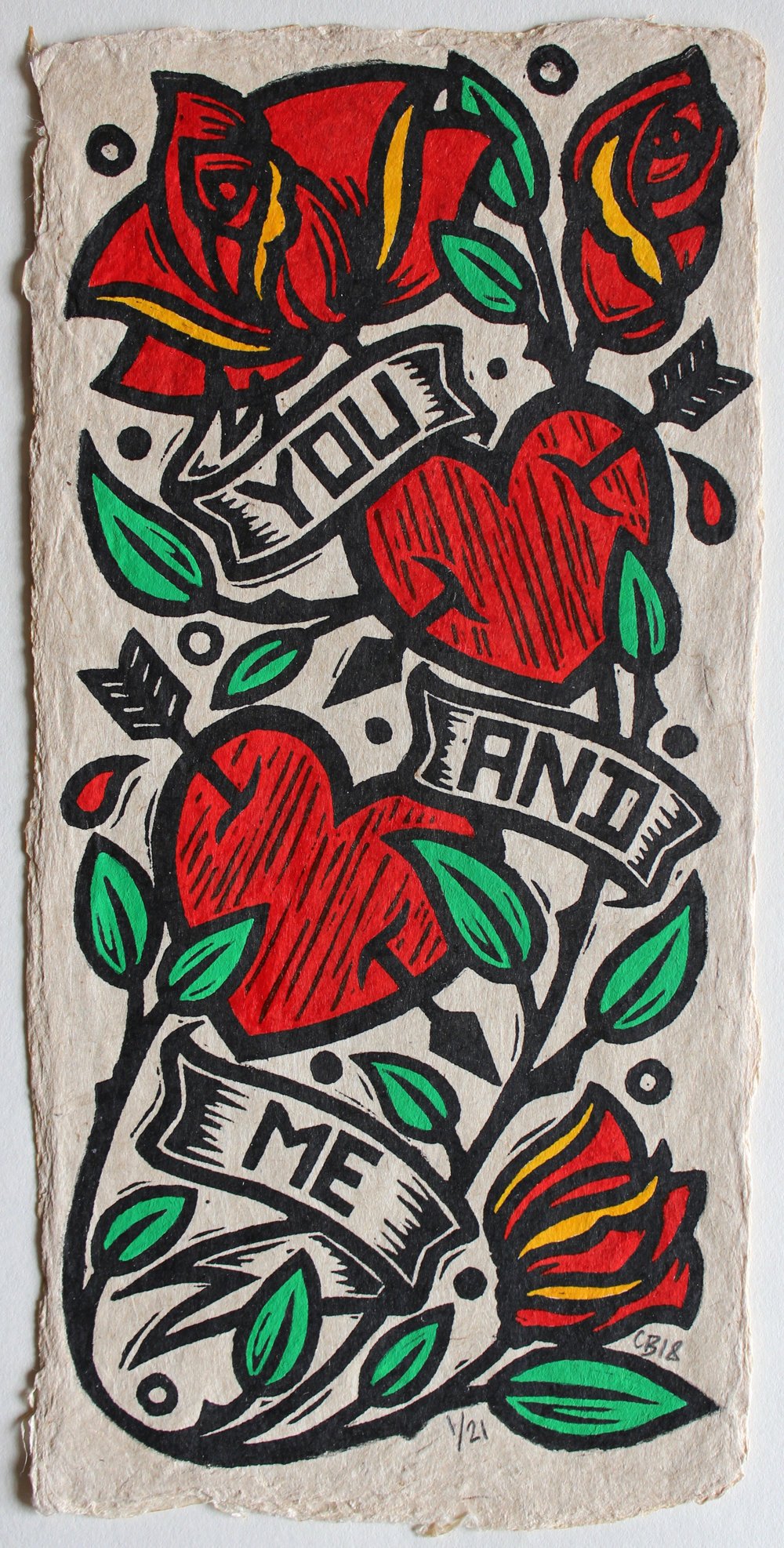 Chris Bourke - You And Me (Fully Hand Coloured)