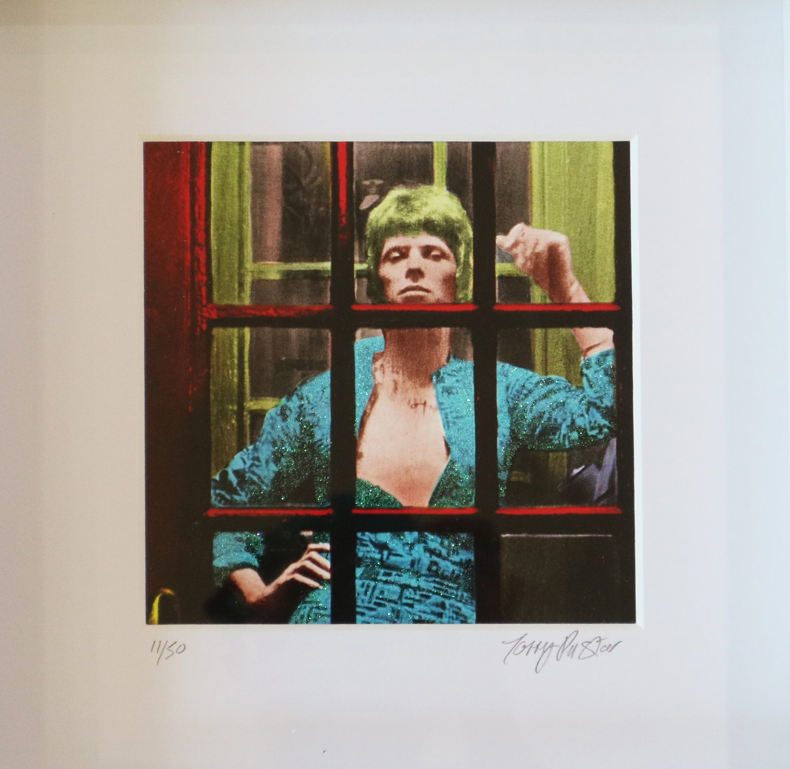 Terry Pastor - Ziggy Phonebox - MINI GLITTER