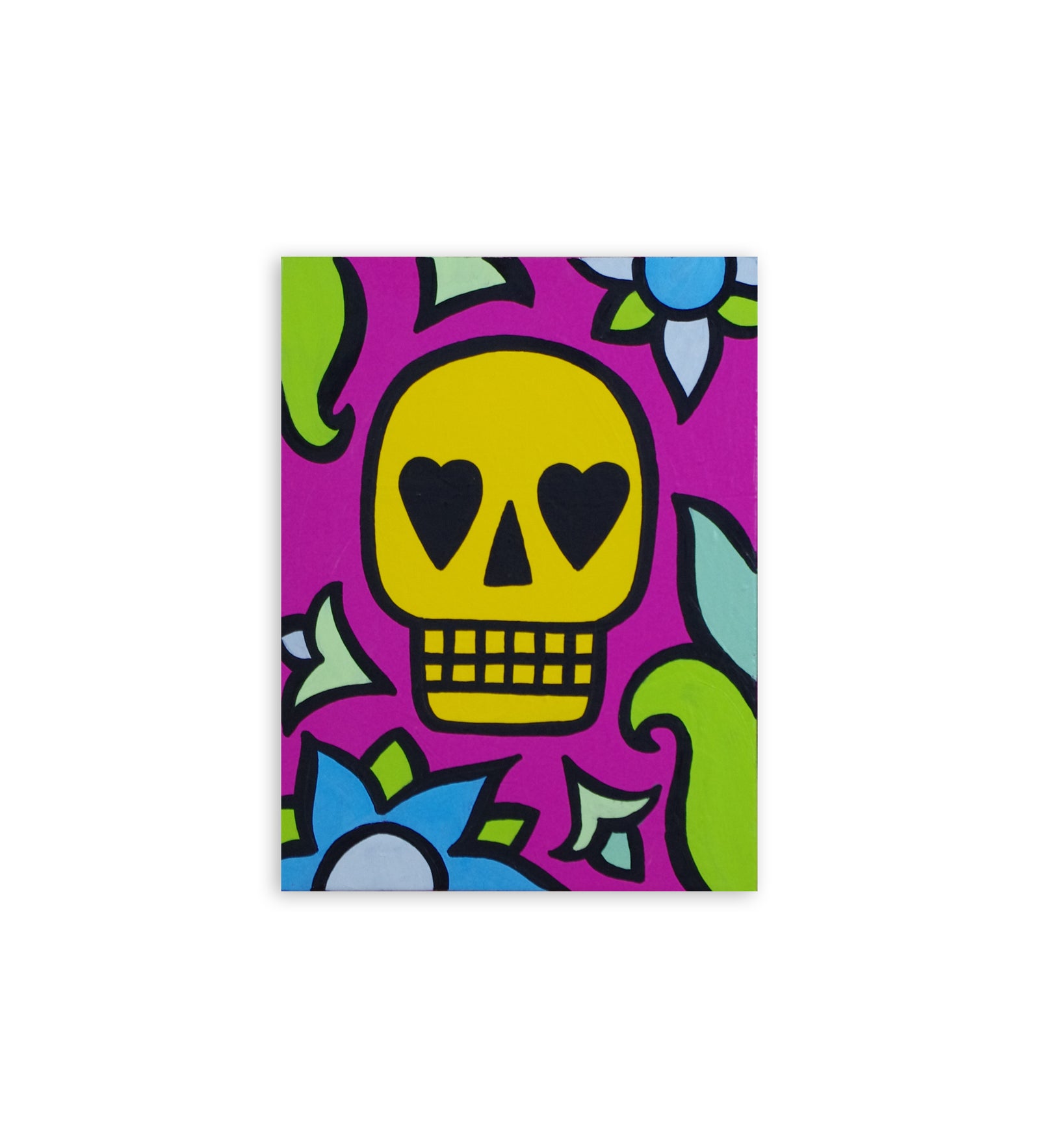 Alan Rogerson - Untitled (Skull Painting)