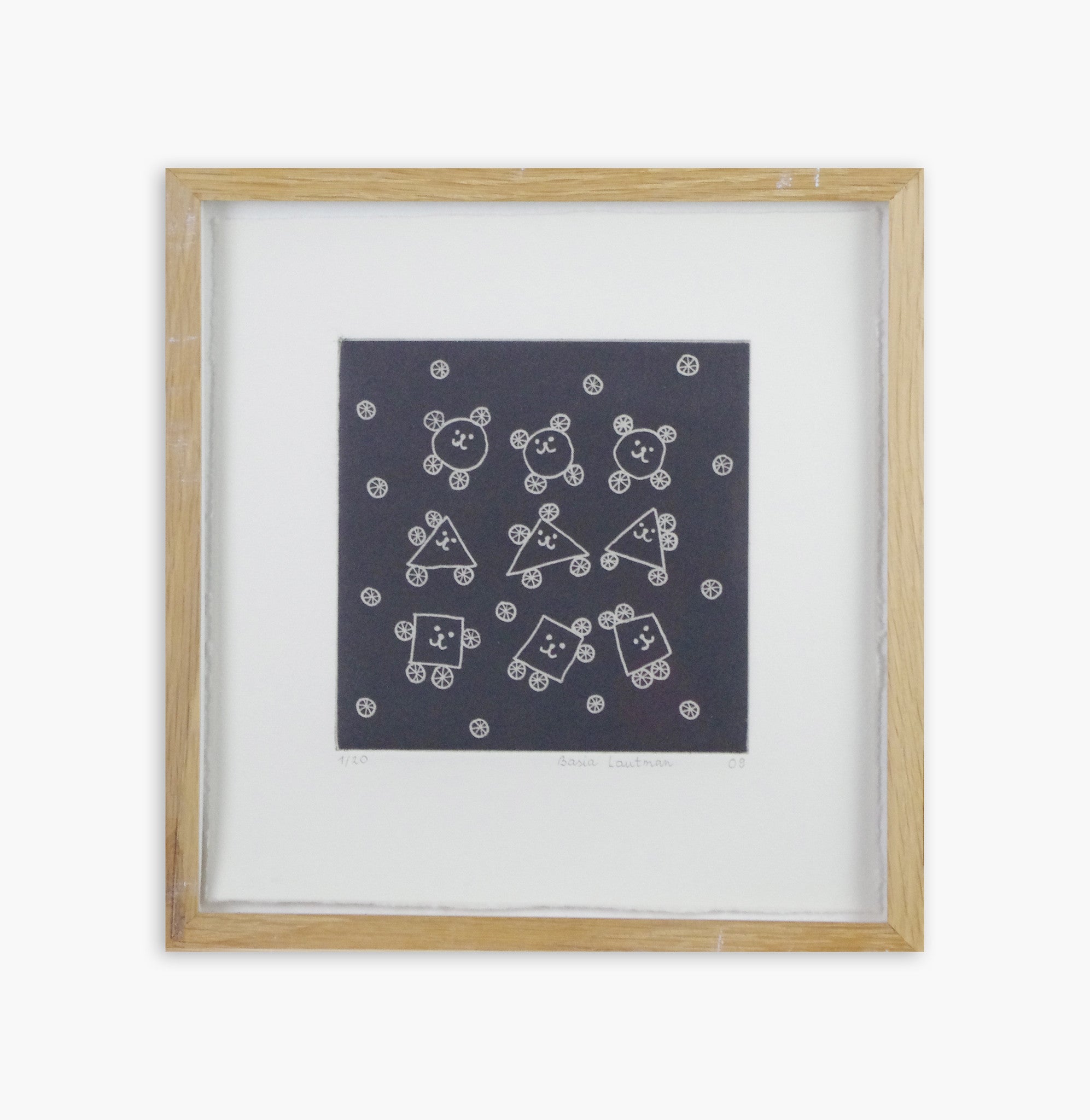 Basia Lautman - Untitled (Aquatint) (Framed)