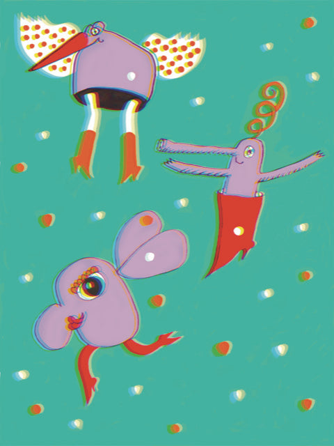 Basia Lautman - Joie De Vivre - Blue