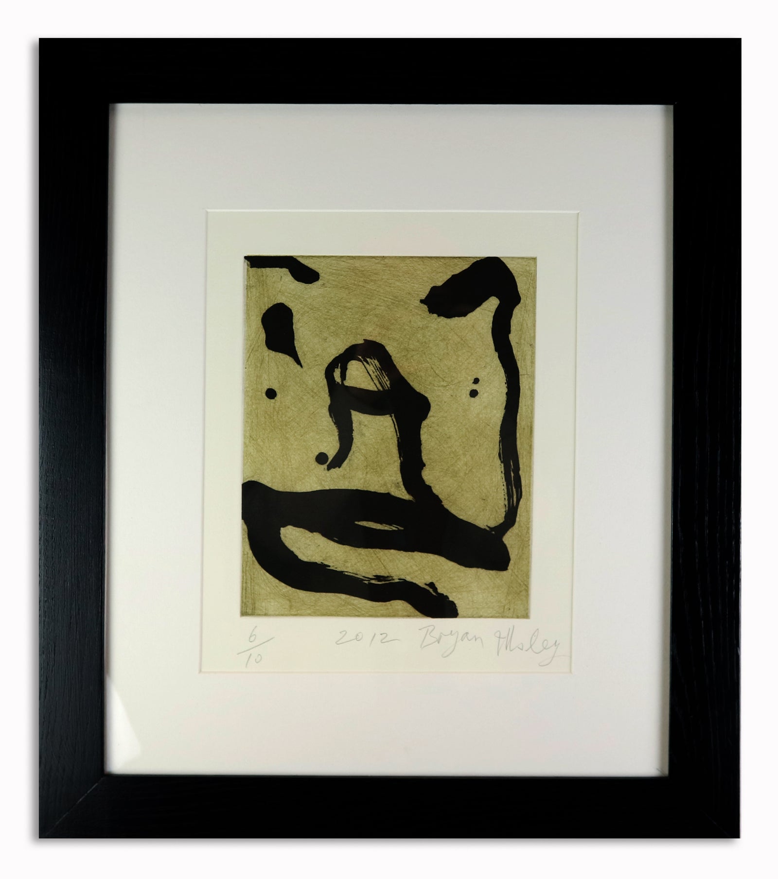 Bryan Illsley - Brushwork 8 (Framed)