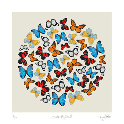 Terry Pastor - Butterfly Ball (Cream)