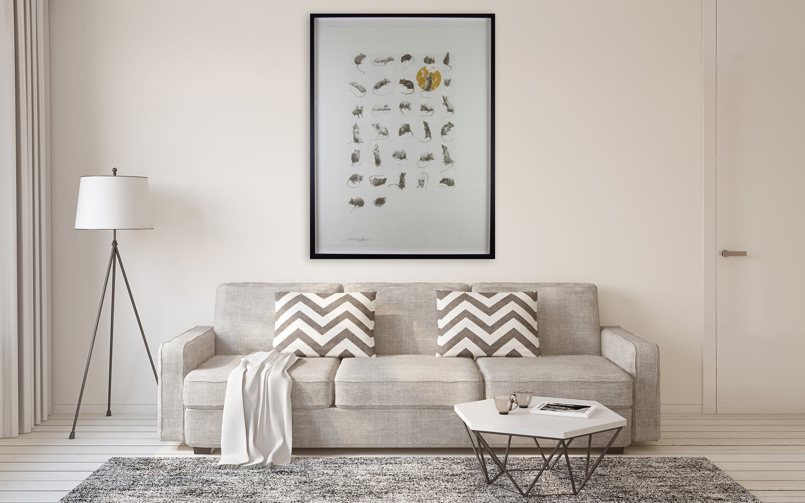 Charming Baker - Being Yourself is Easier when you're not being someone else (Framed)