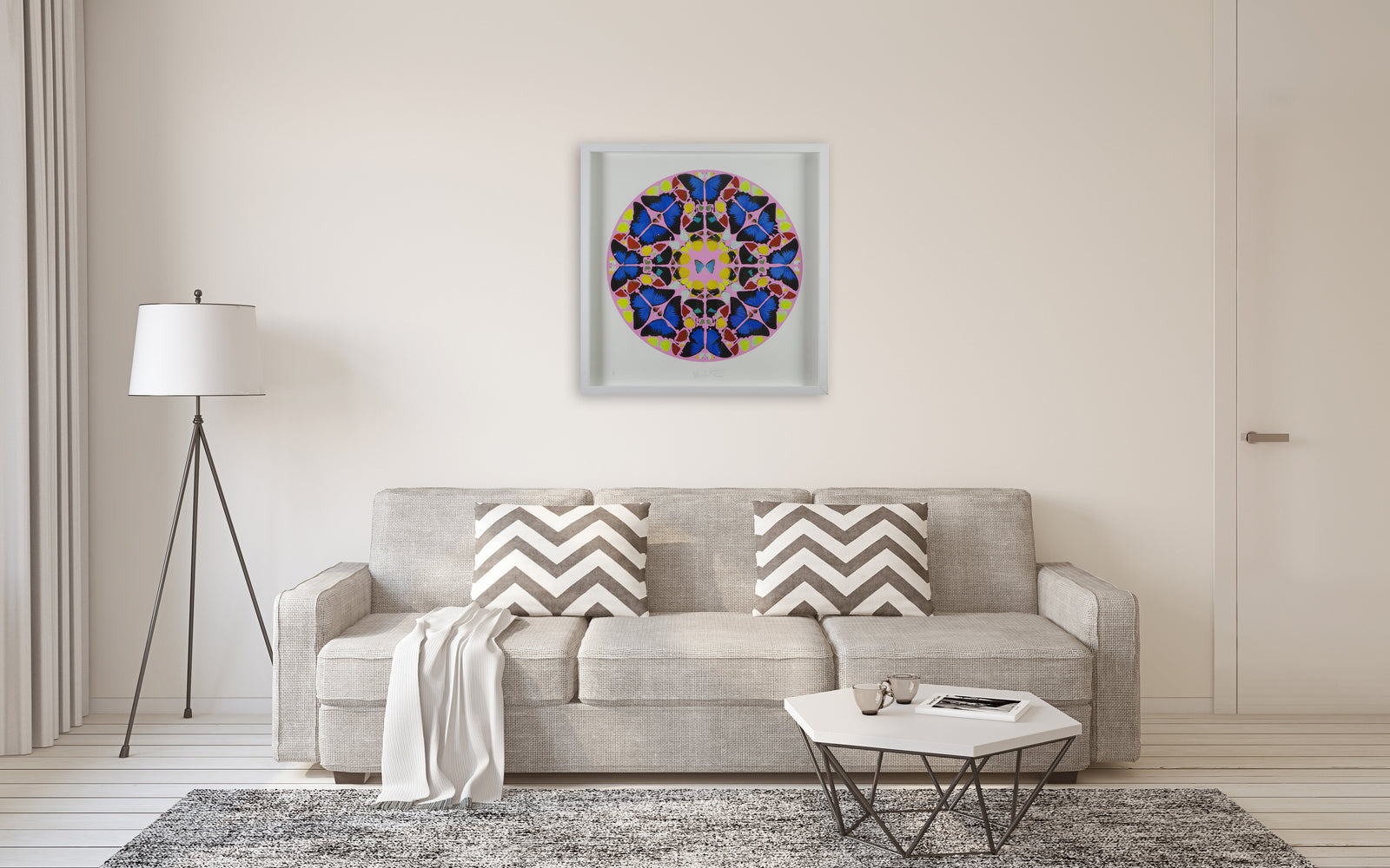 Damien Hirst - Psalm: Coeli Enarrant (Framed)