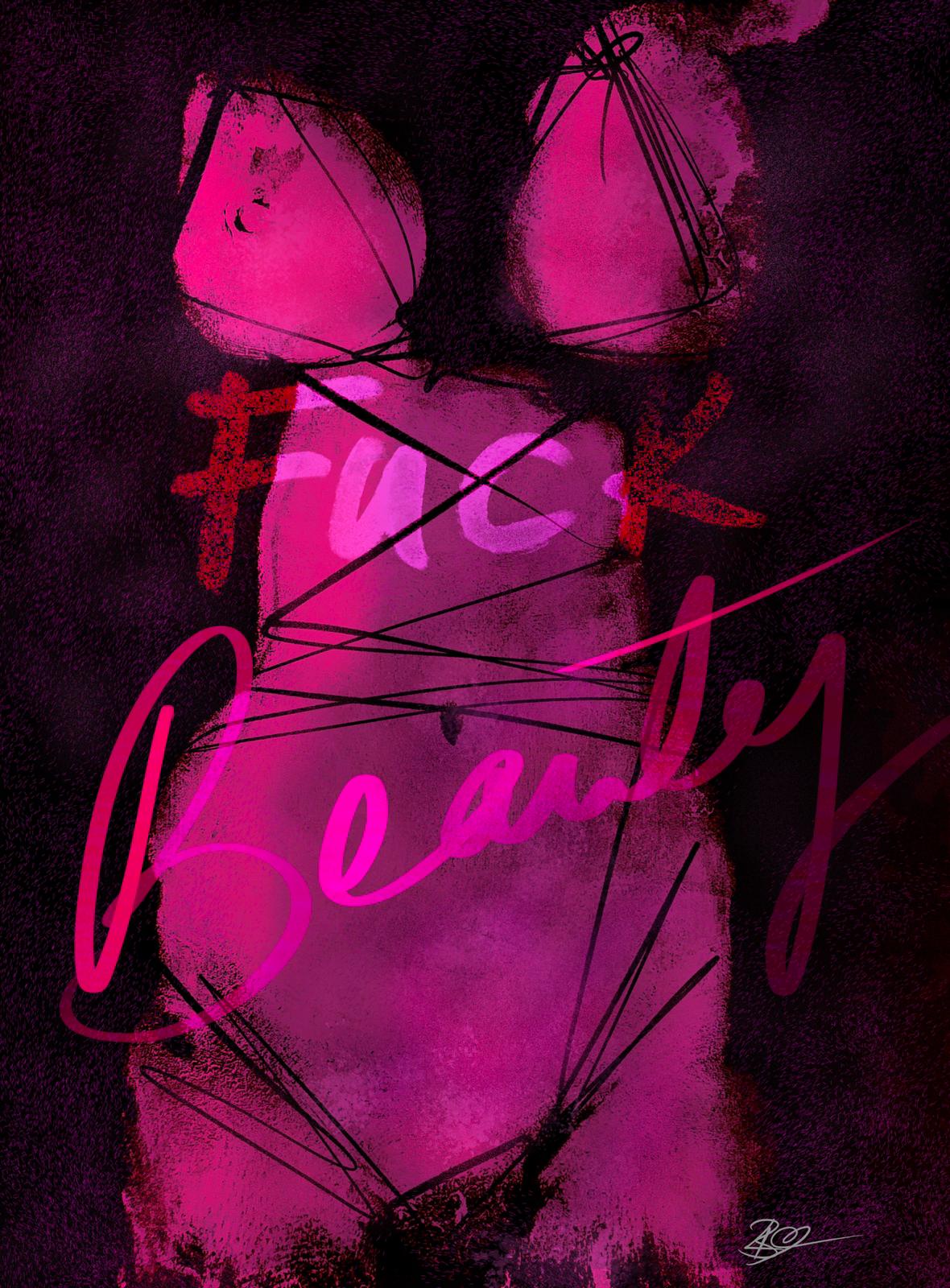 BETHANY PERRY - Fuck Beauty - Pink Stardust