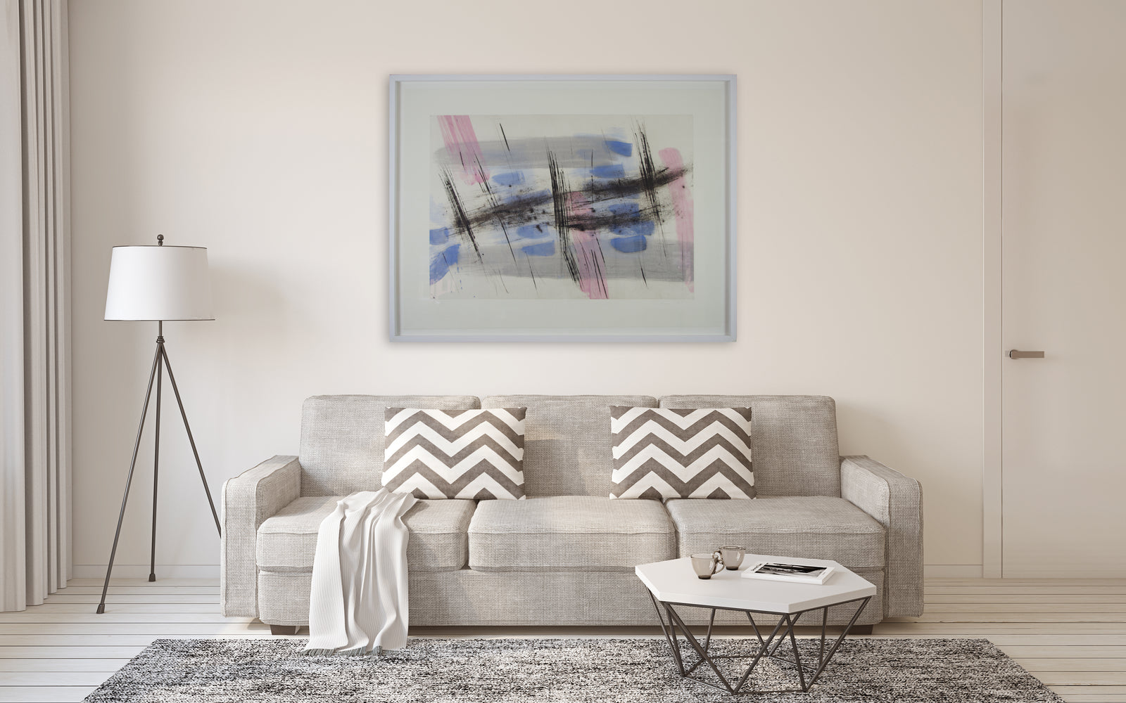 Francois Pont - Untitled (Framed)