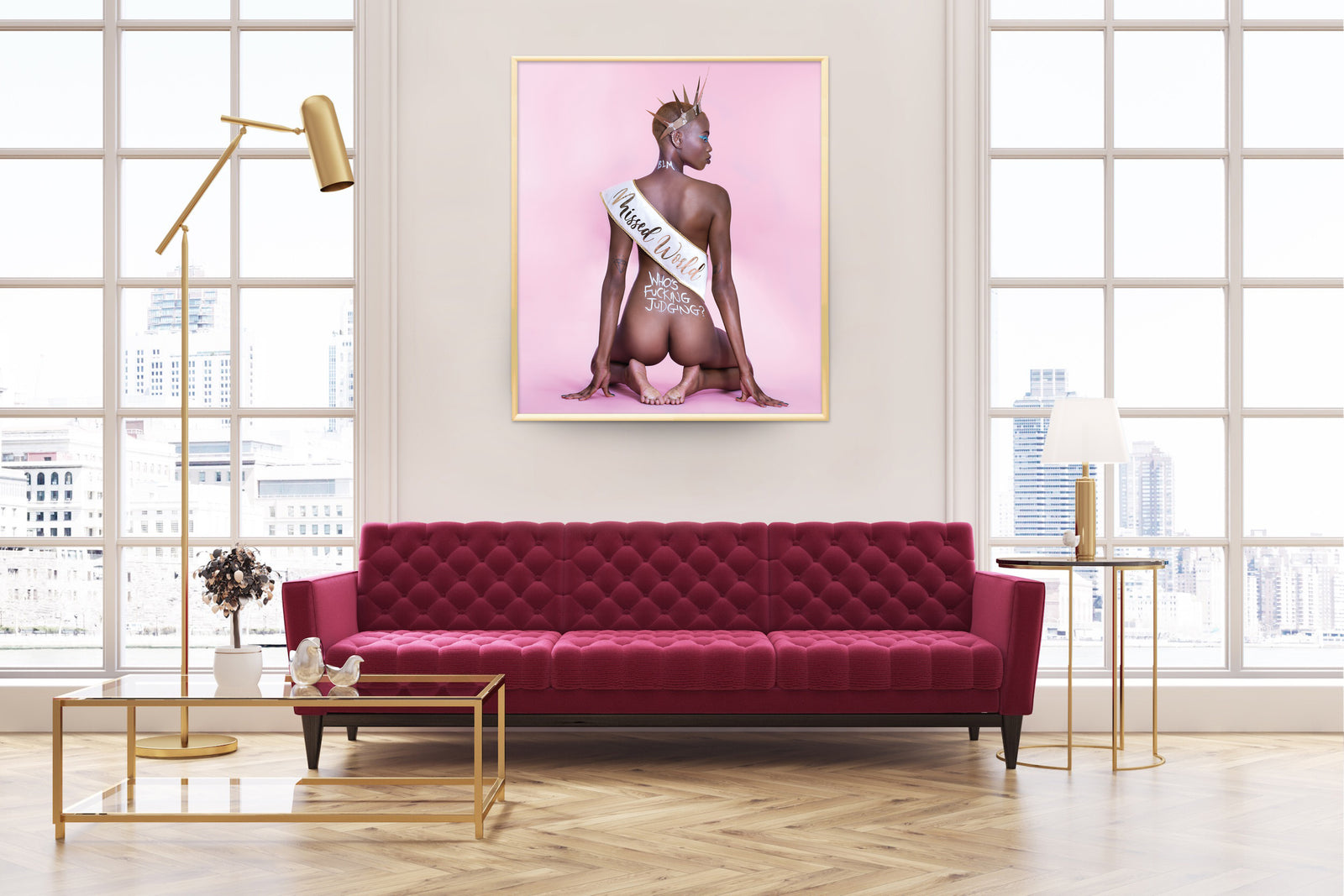 Naomi Wallens - Race For Beauty - Limited Edition Print Version - Small Size