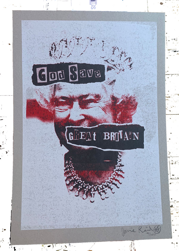 Jamie Reid - Queen in Blood Diamonds - Negatively Positive - The Art ...