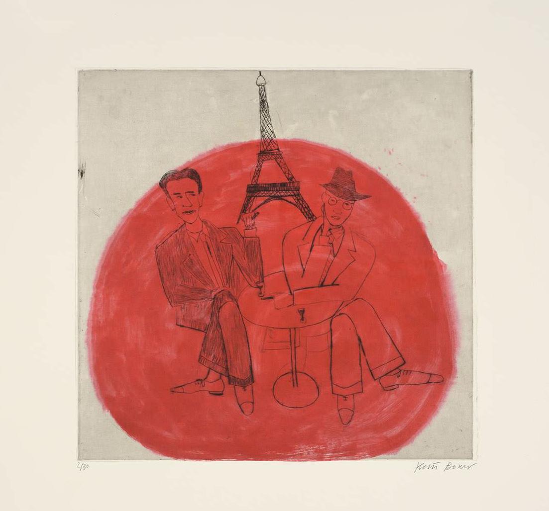 Kate Boxer - George Orwell and Henry Miller in Paris