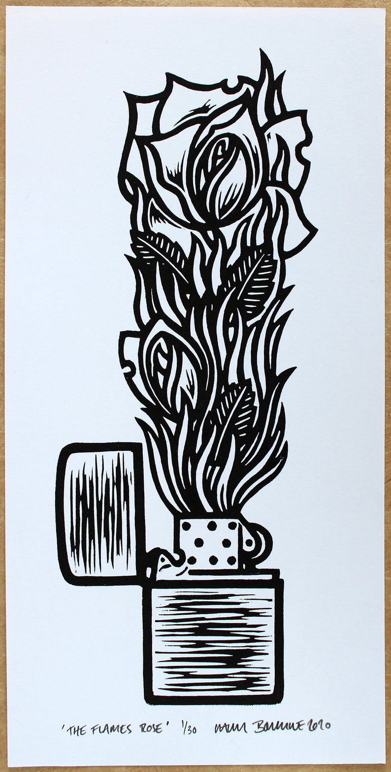 Chris Bourke - The Flames Rose