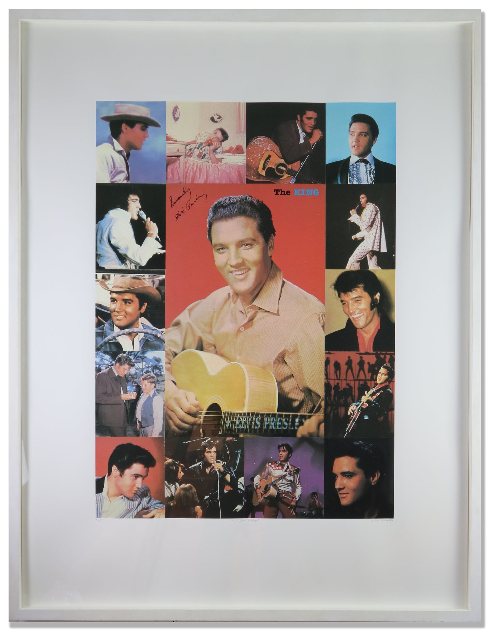 Peter Blake - K is for King (Framed)