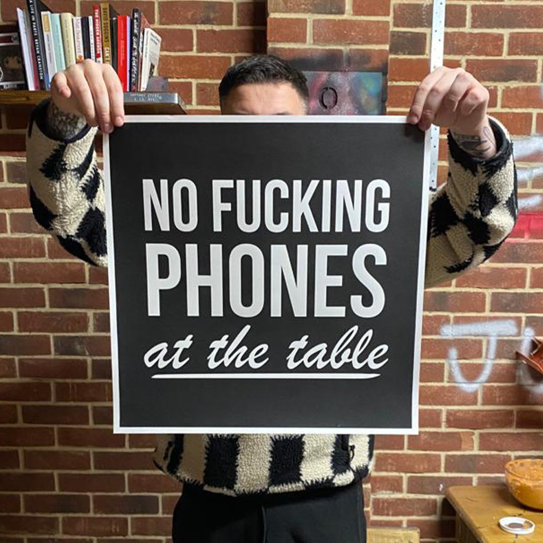 Alex Bucklee - No Fucking Phones At The Table