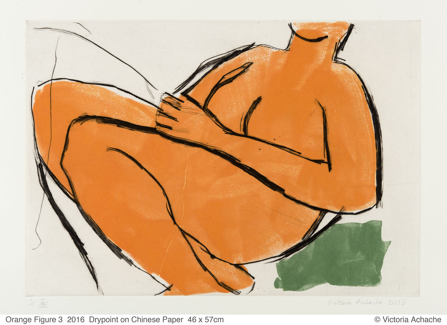 Victoria Achache - Orange Figure 3