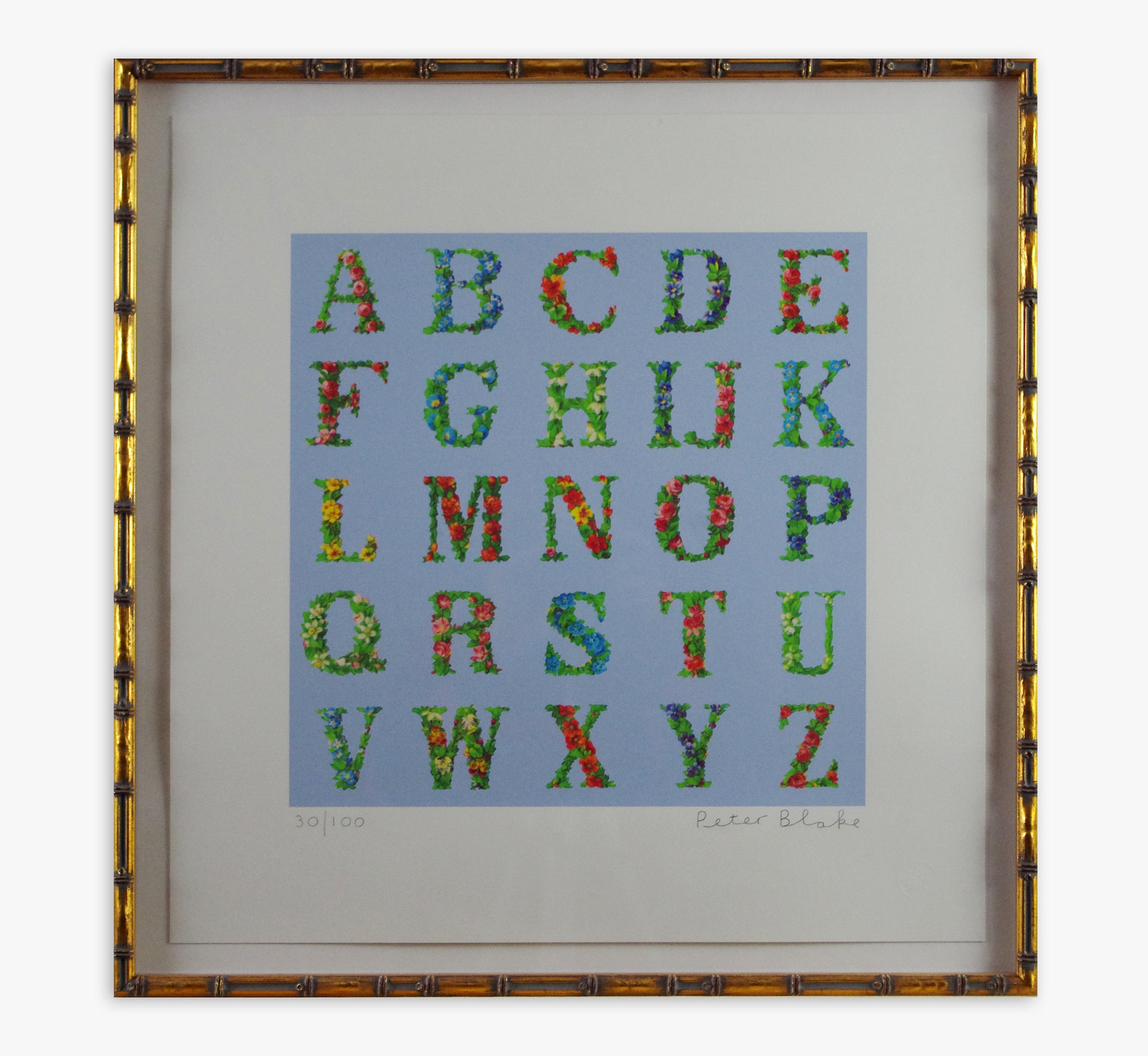 Peter Blake - Appropriated Alphabet 8 (Framed)