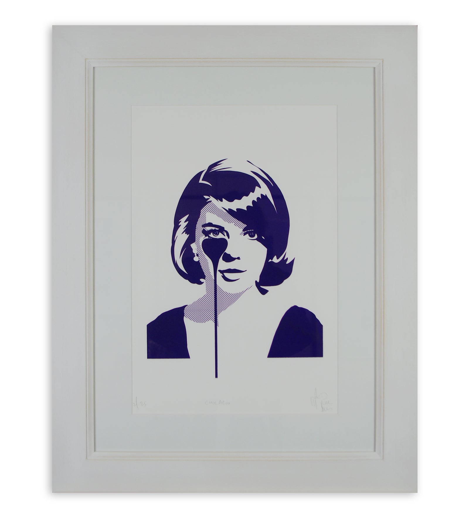 Pure Evil - Natalie Wood (Christopher Walken's Nightmare) Chicago Edition (Framed)